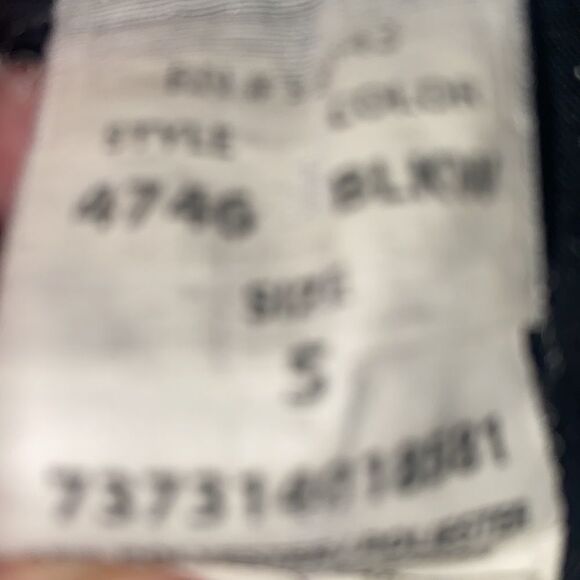 Cherokee Black Scrub Top - Picture 8 of 8